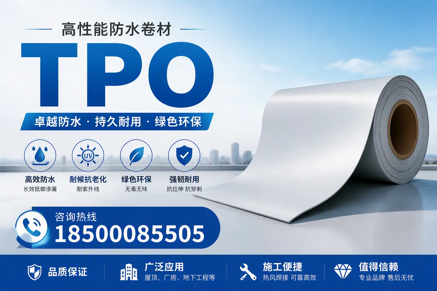 TPO材料的环保特性及其在抚顺的应用